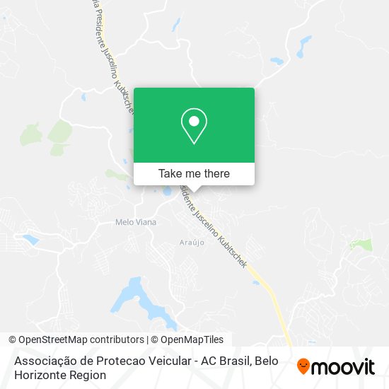 Associação de Protecao Veicular - AC Brasil map