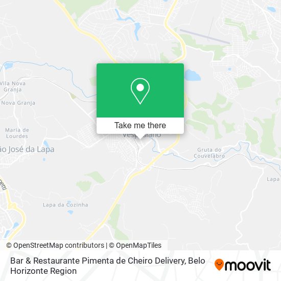 Bar & Restaurante Pimenta de Cheiro Delivery map