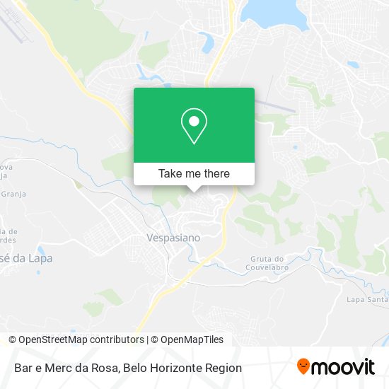 Bar e Merc da Rosa map