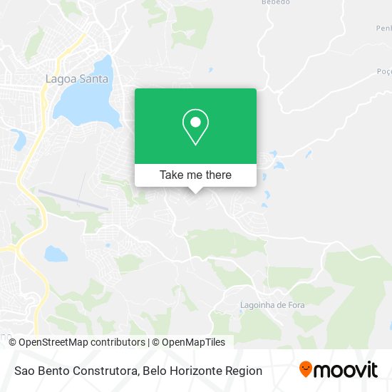 Sao Bento Construtora map