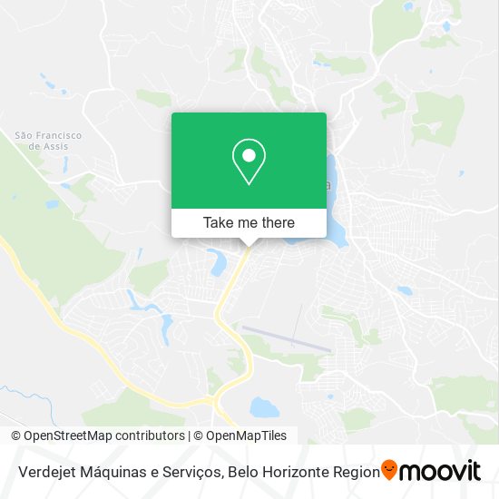 Verdejet Máquinas e Serviços map