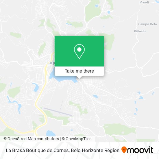 La Brasa Boutique de Carnes map
