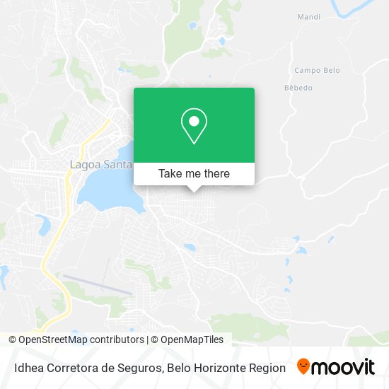 Idhea Corretora de Seguros map