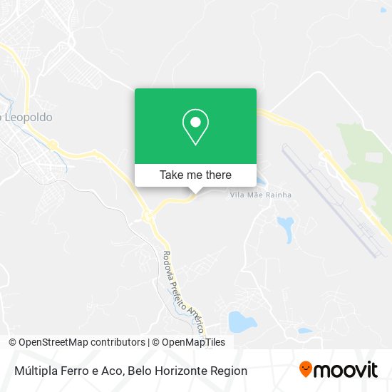 Múltipla Ferro e Aco map