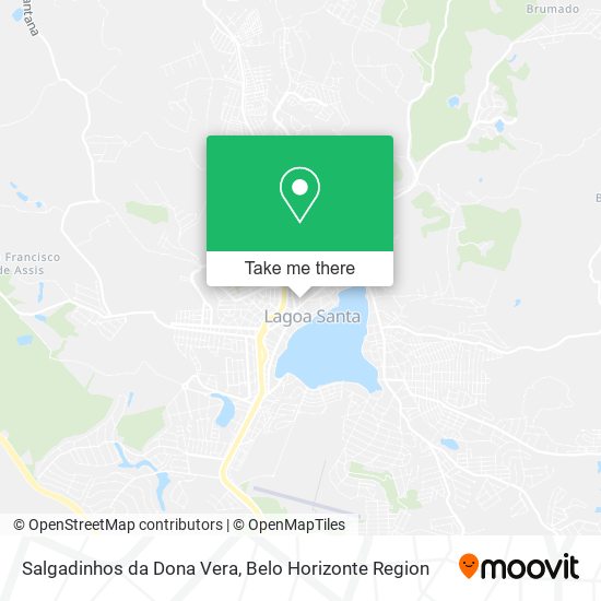 Mapa Salgadinhos da Dona Vera