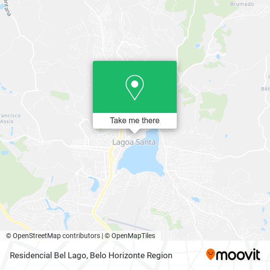 Residencial Bel Lago map