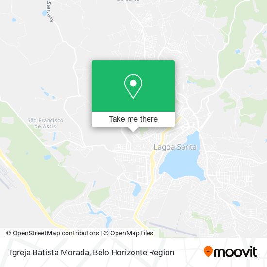 Igreja Batista Morada map
