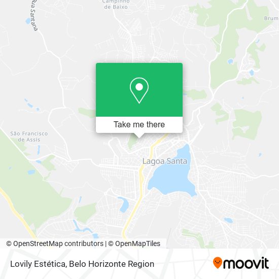 Lovily Estética map