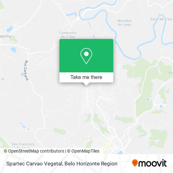 Spartec Carvao Vegetal map