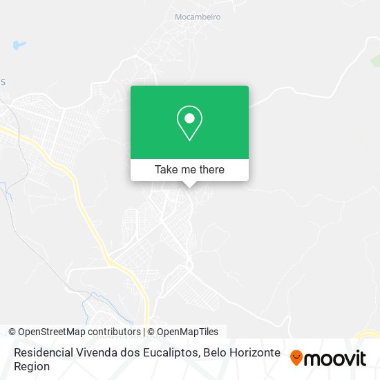 Residencial Vivenda dos Eucaliptos map