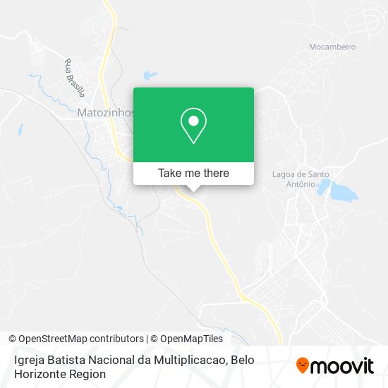 Igreja Batista Nacional da Multiplicacao map