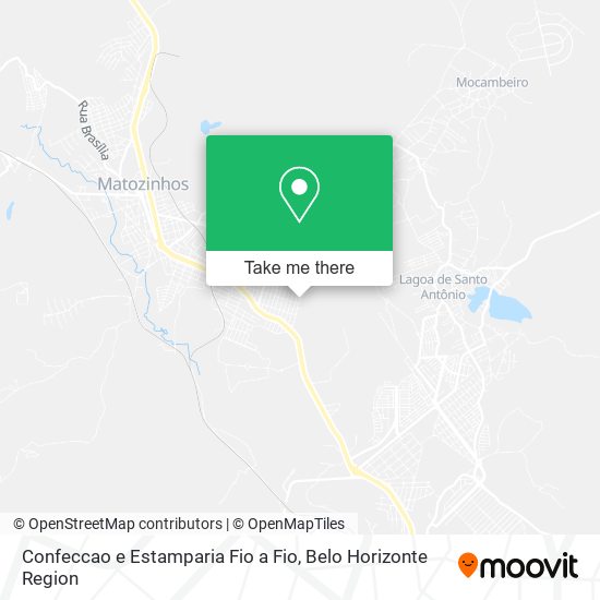 Confeccao e Estamparia Fio a Fio map