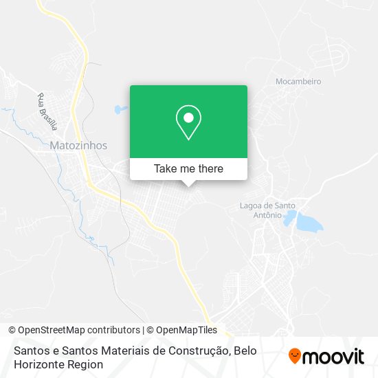 Santos e Santos Materiais de Construção map