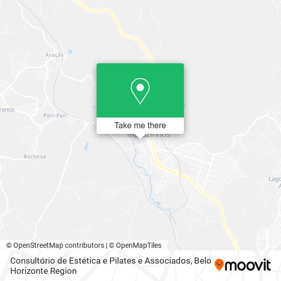 Consultório de Estética e Pilates e Associados map