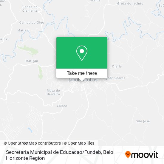 Secretaria Municipal de Educacao / Fundeb map