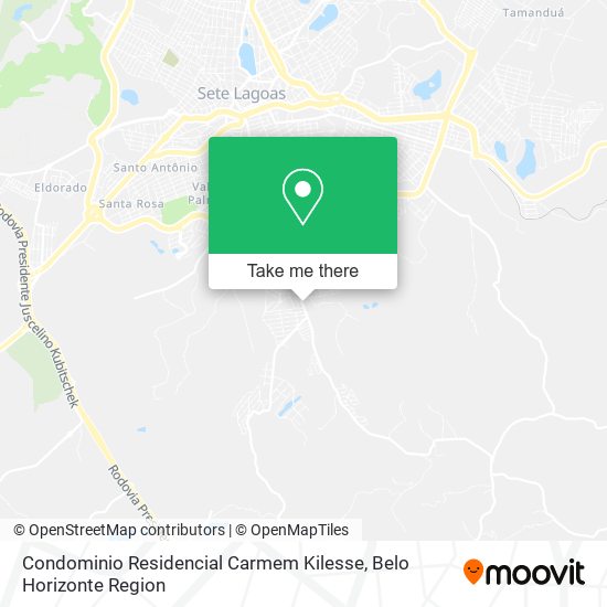 Condominio Residencial Carmem Kilesse map