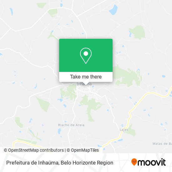 Prefeitura de Inhaúma map