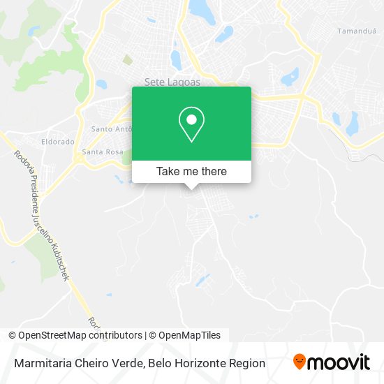 Marmitaria Cheiro Verde map