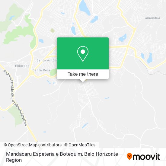 Mandacaru Espeteria e Botequim map