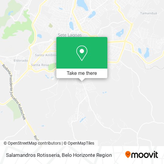 Salamandros Rotisseria map