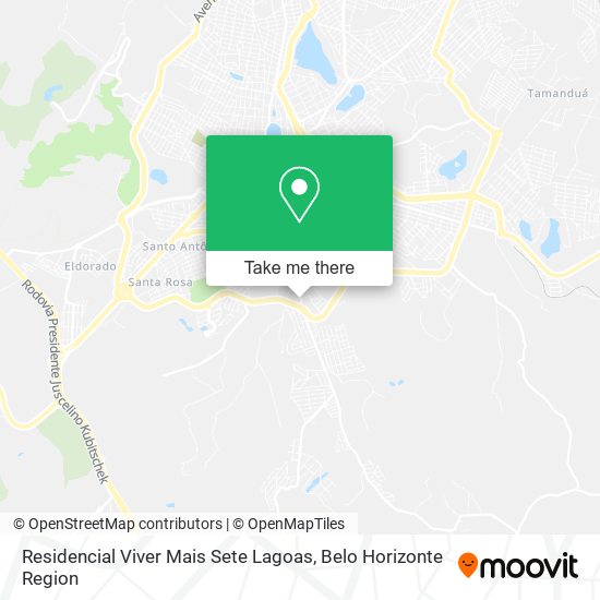 Residencial Viver Mais Sete Lagoas map