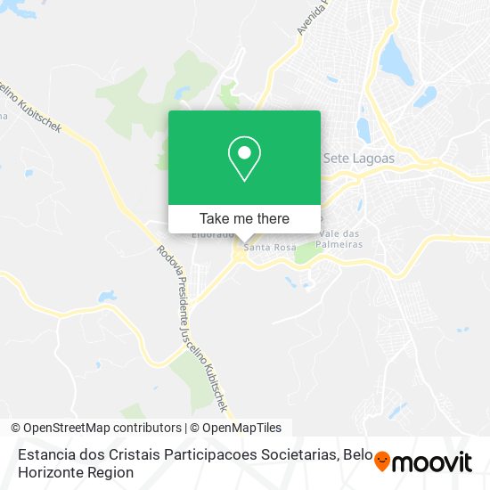 Estancia dos Cristais Participacoes Societarias map