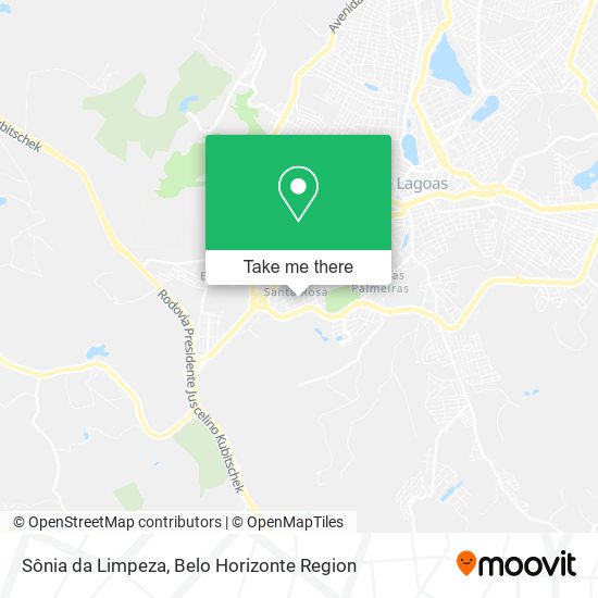 Sônia da Limpeza map