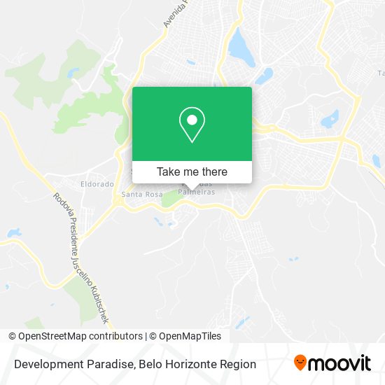 Development Paradise map