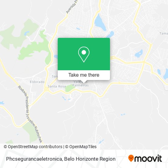 Phcsegurancaeletronica map