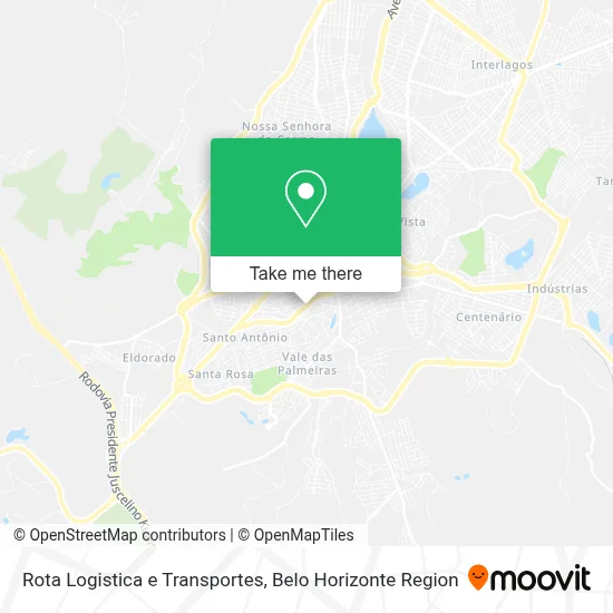Rota Logistica e Transportes map