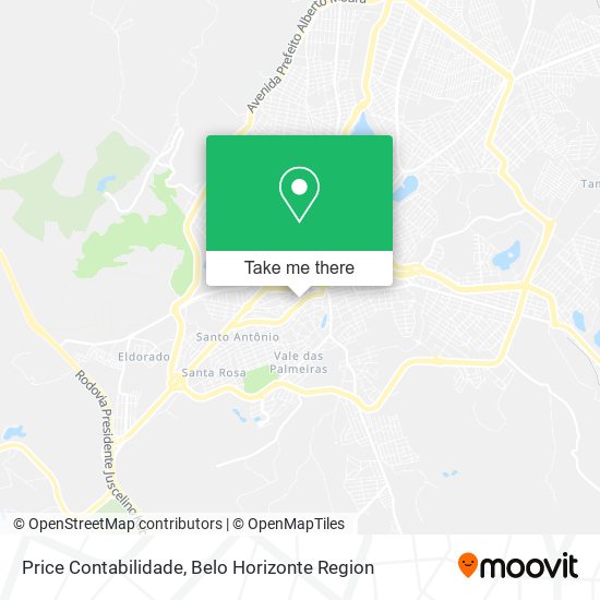 Price Contabilidade map