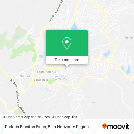 Padaria Biscitos Finos map