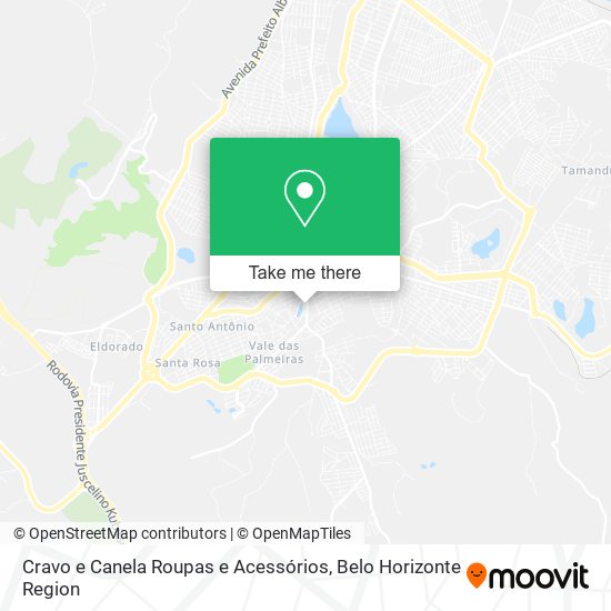 Cravo e Canela Roupas e Acessórios map