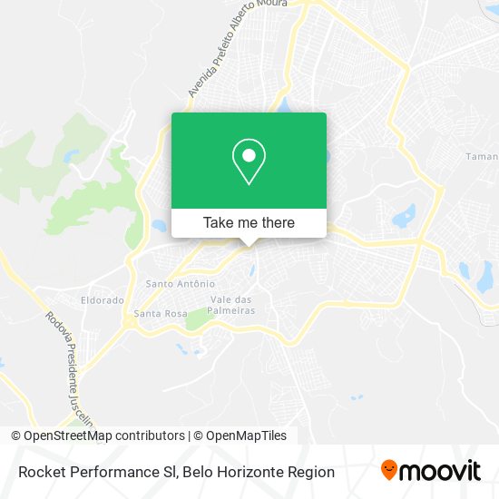 Rocket Performance Sl map