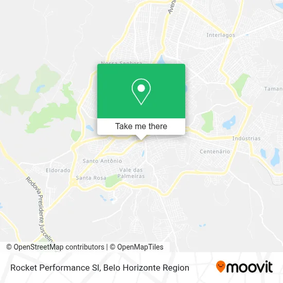 Rocket Performance Sl map