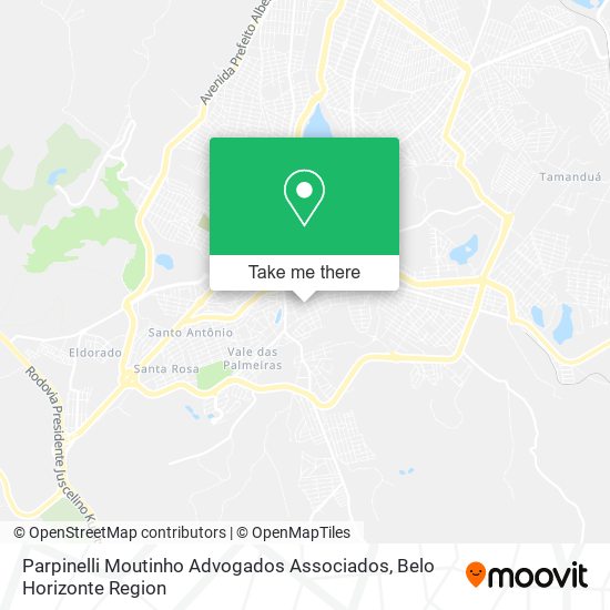 Parpinelli Moutinho Advogados Associados map