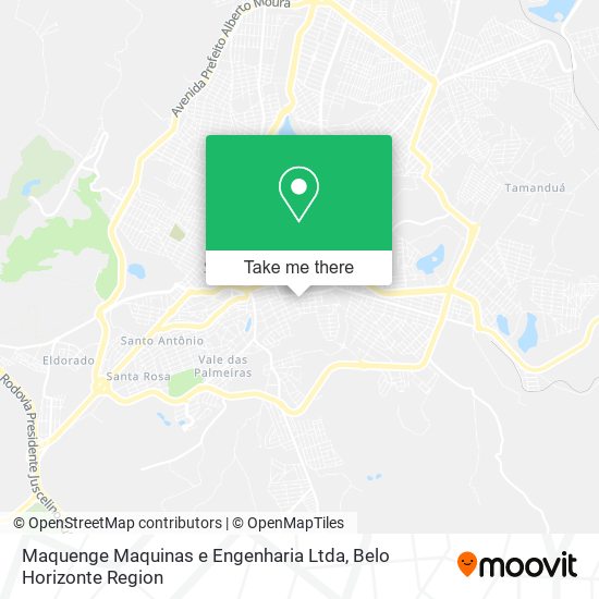 Maquenge Maquinas e Engenharia Ltda map