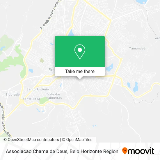 Associacao Chama de Deus map