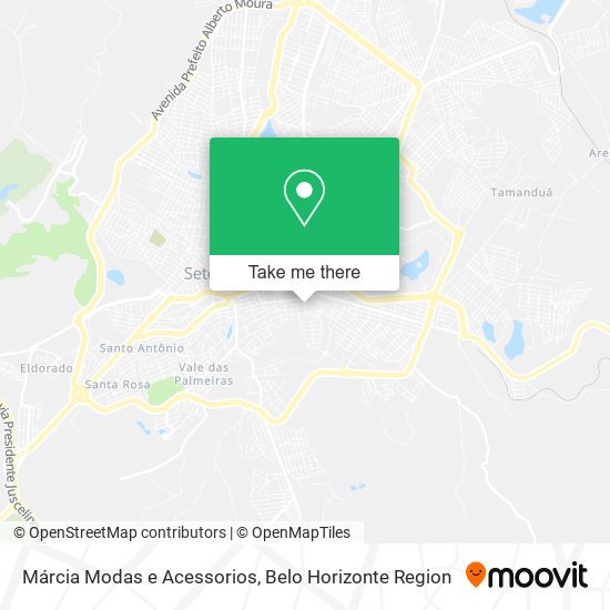Márcia Modas e Acessorios map