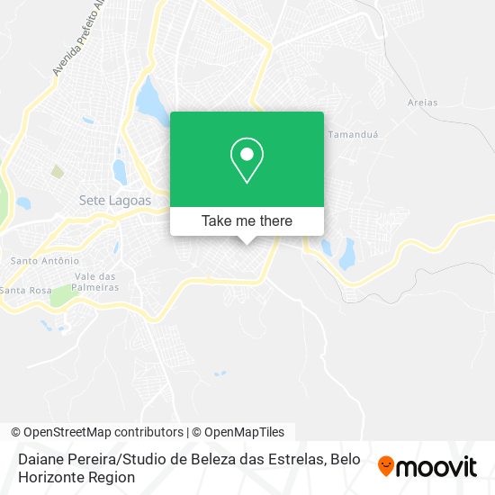 Daiane Pereira / Studio de Beleza das Estrelas map