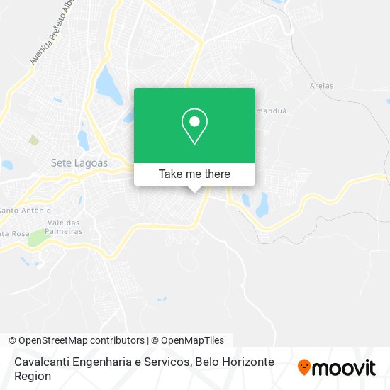 Cavalcanti Engenharia e Servicos map