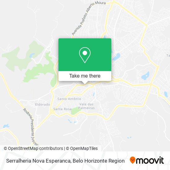 Serralheria Nova Esperanca map