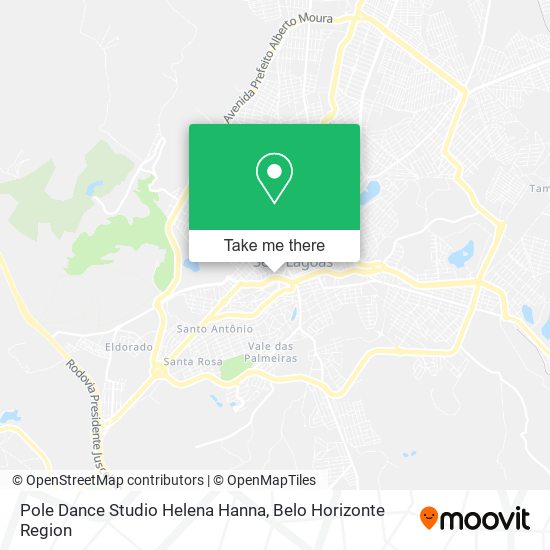 Pole Dance Studio Helena Hanna map