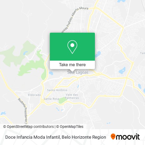 Doce Infancia Moda Infantil map