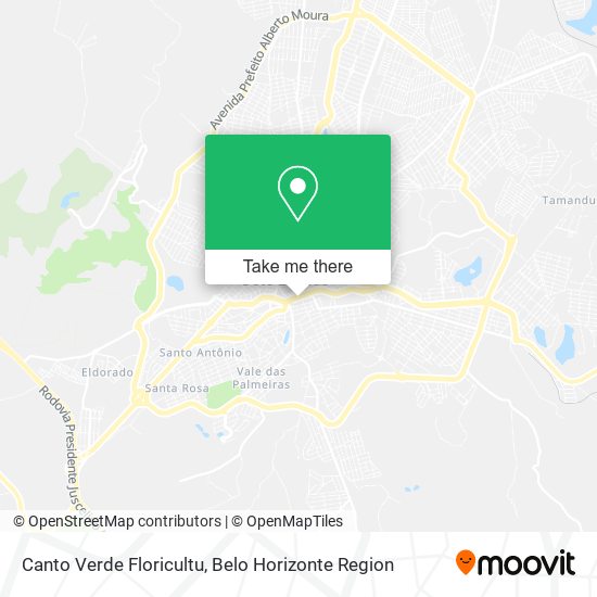 Canto Verde Floricultu map