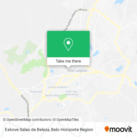 Eskove Salao de Beleza map