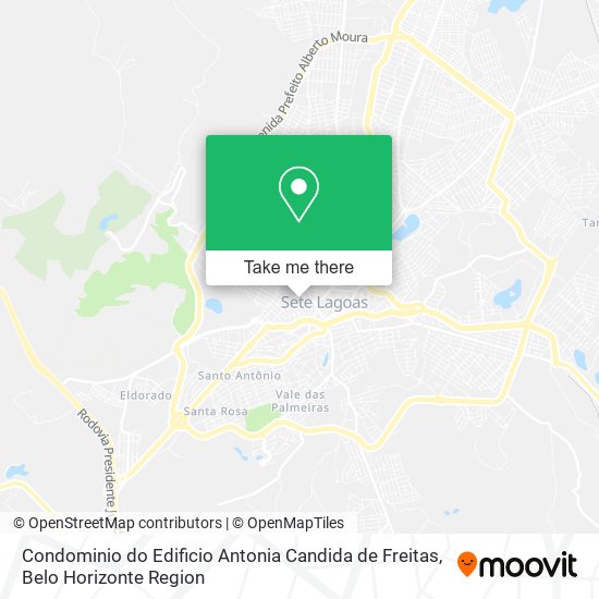 Condominio do Edificio Antonia Candida de Freitas map