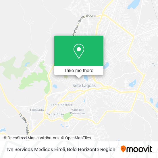 Tvn Servicos Medicos Eireli map