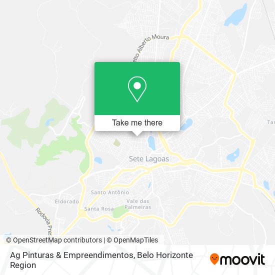 Ag Pinturas & Empreendimentos map