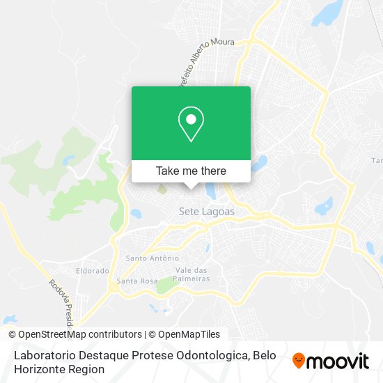 Laboratorio Destaque Protese Odontologica map